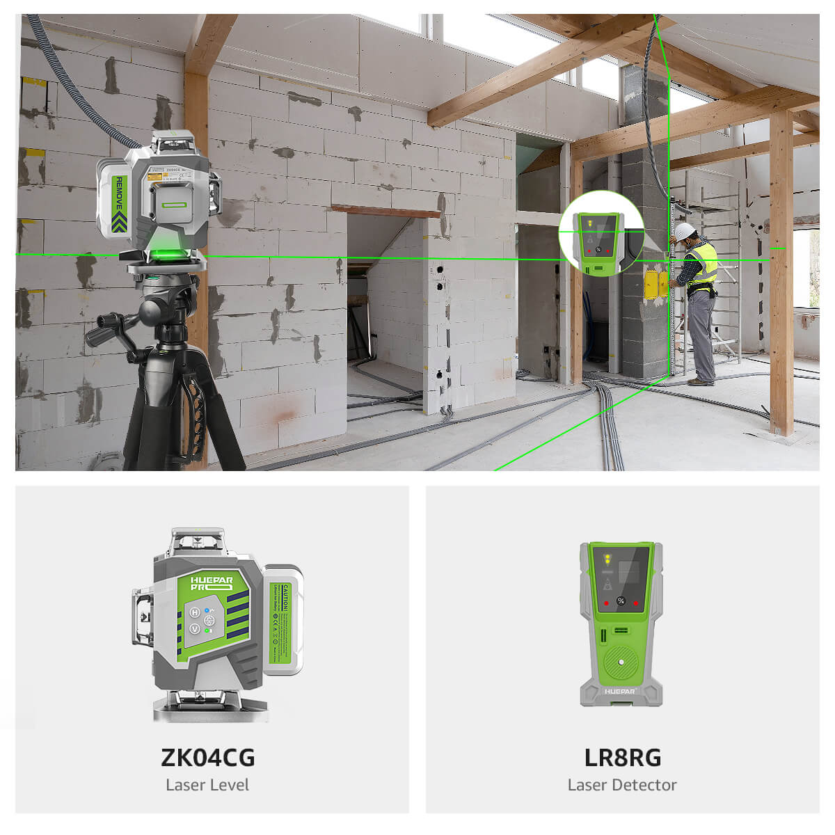 Huepar Pro ZK04CG Starter Kit