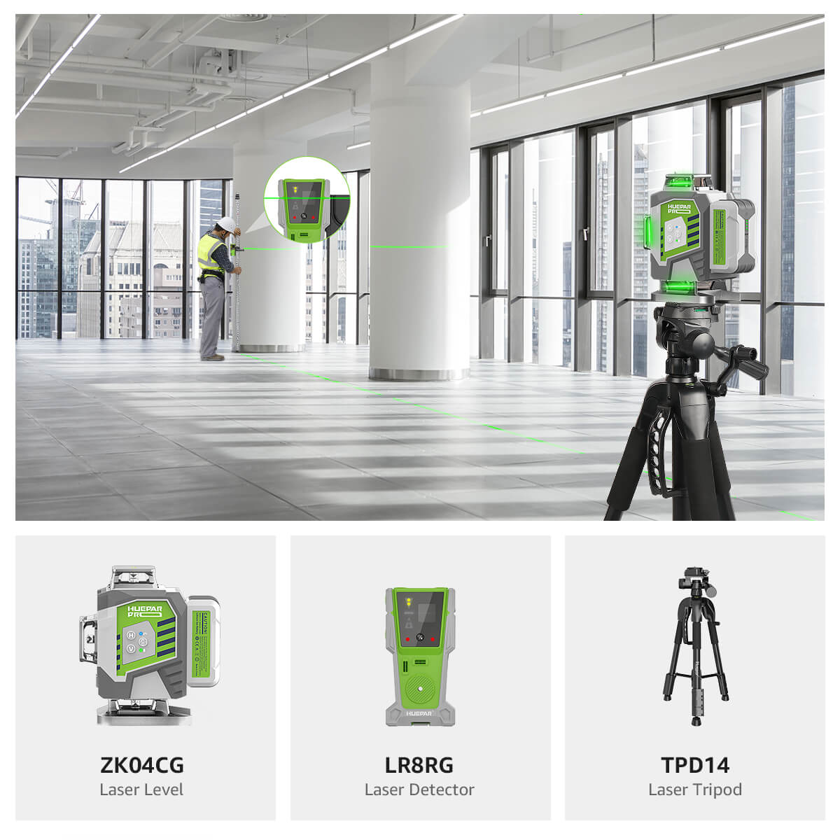 Huepar Pro ZK04CG Advanced Kit