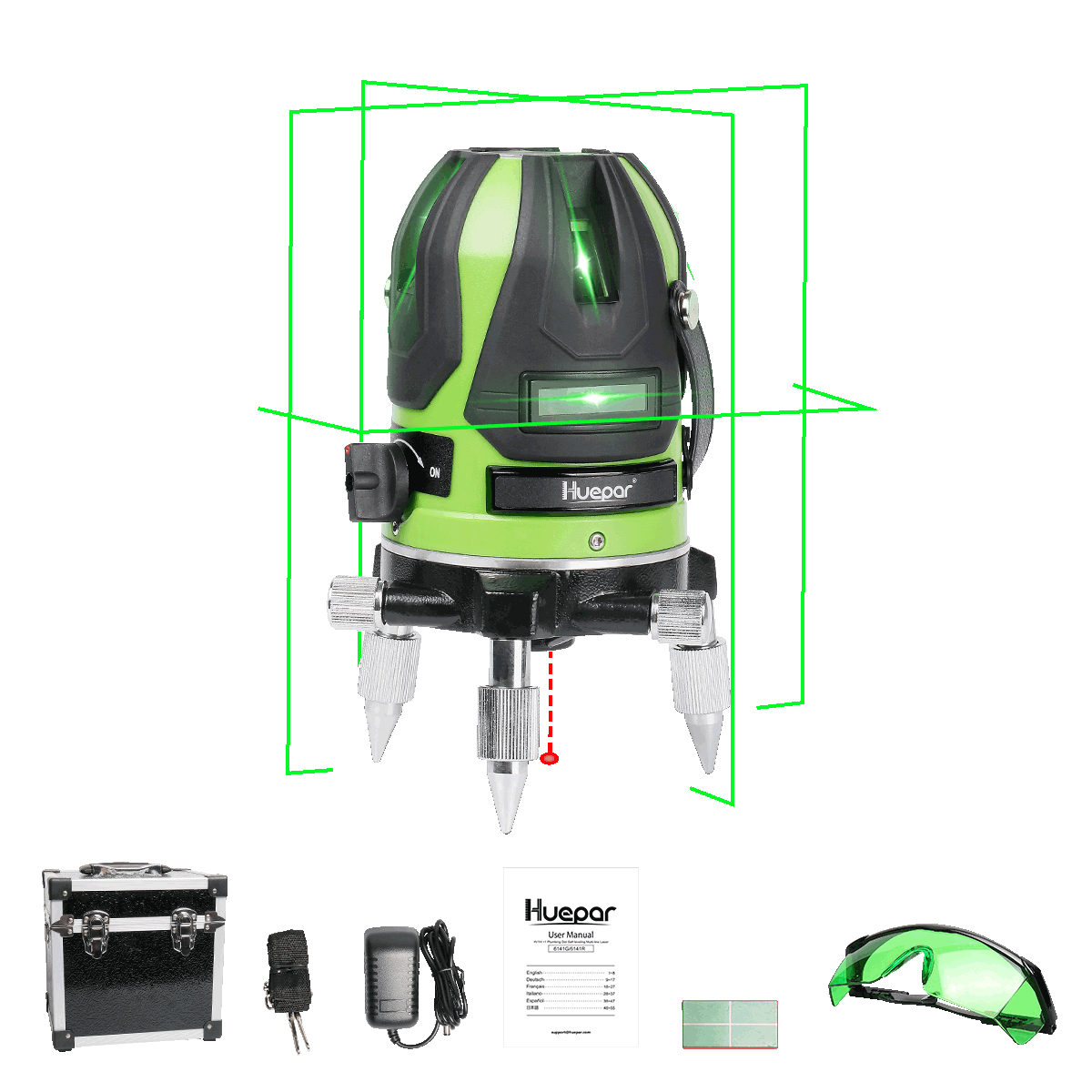 Huepar 6141G Laser Level