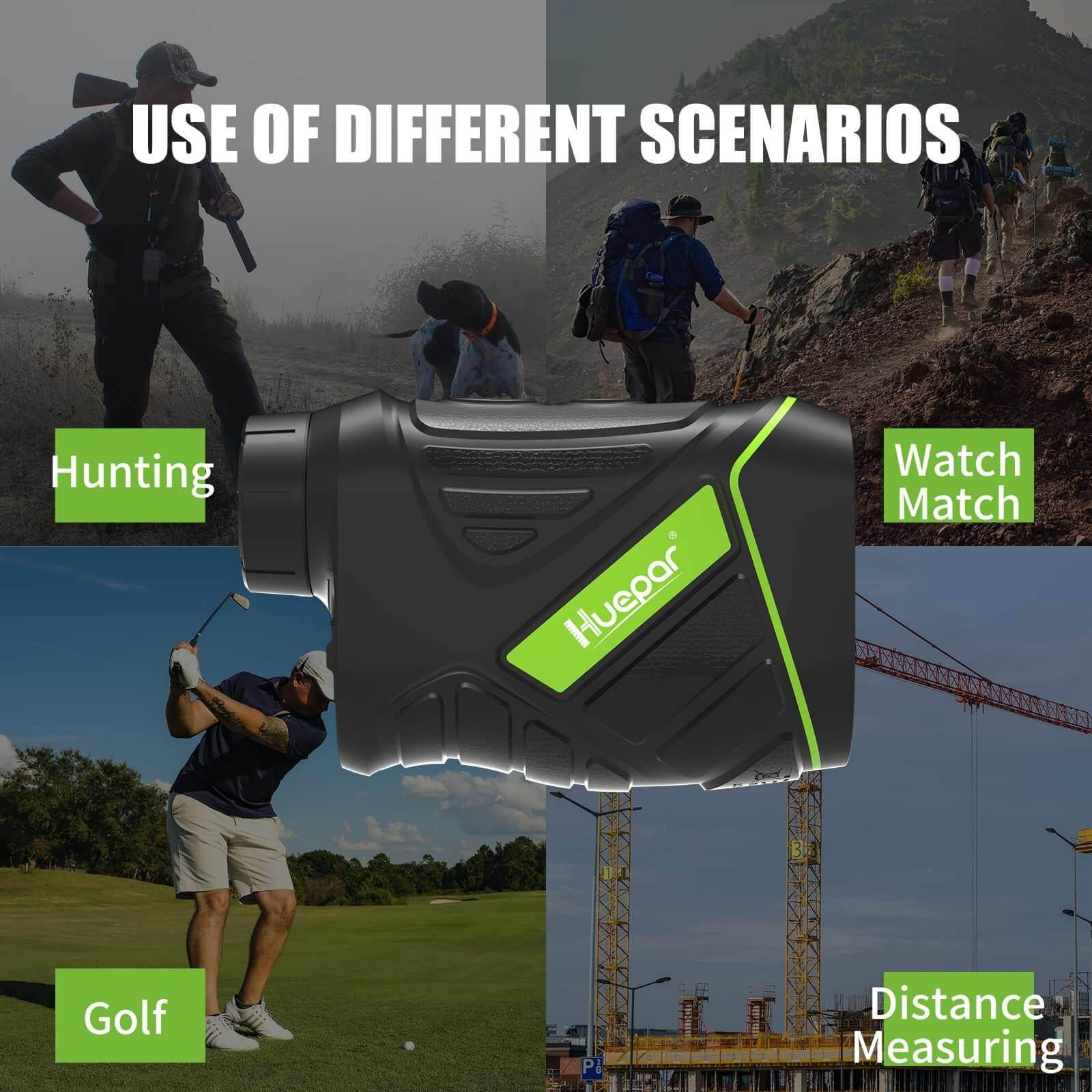 Huepar HLR600 - 800 Yards Golf Laser Rangefinder - HUEPAR UK