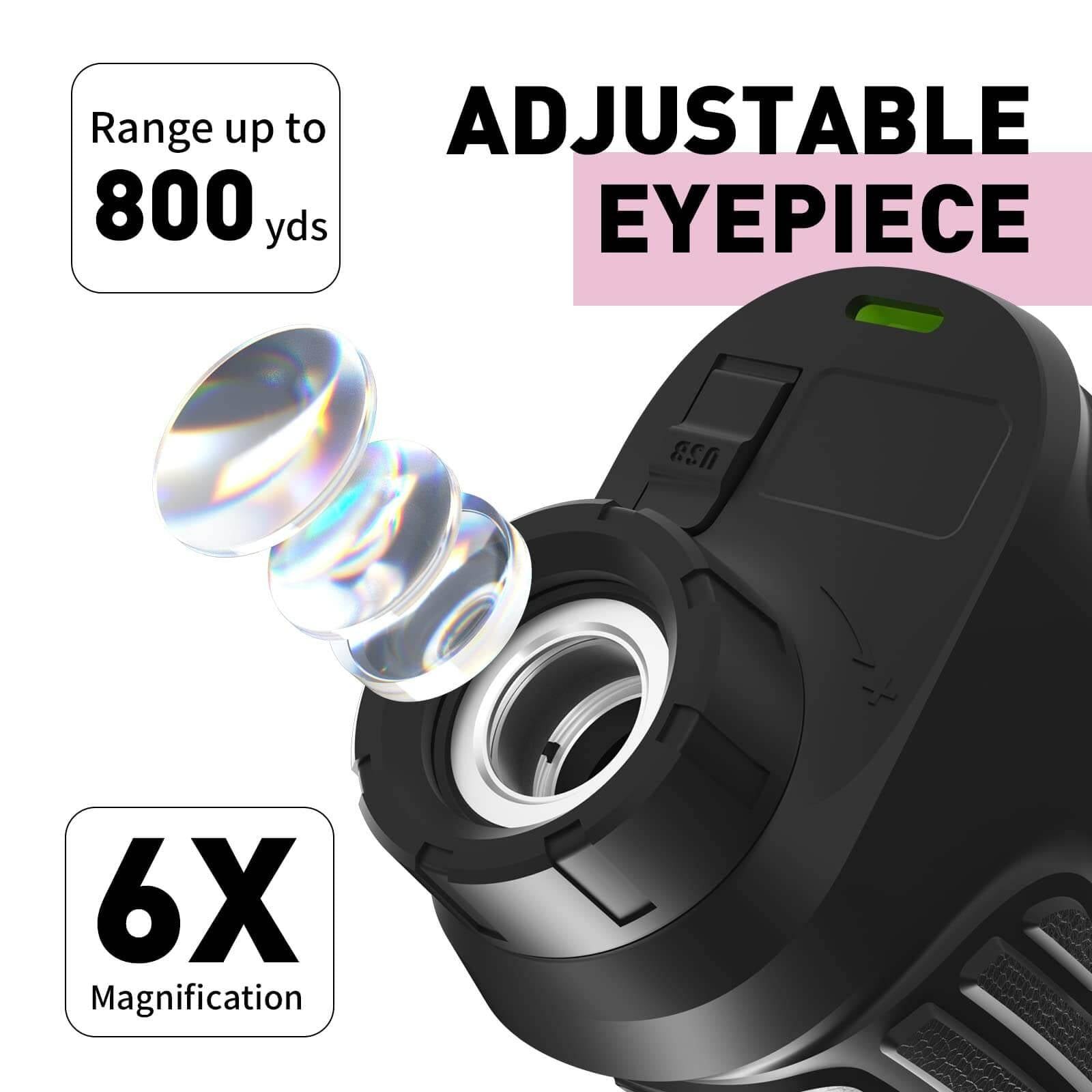 Huepar HLR600 - 800 Yards Golf Laser Rangefinder - HUEPAR UK