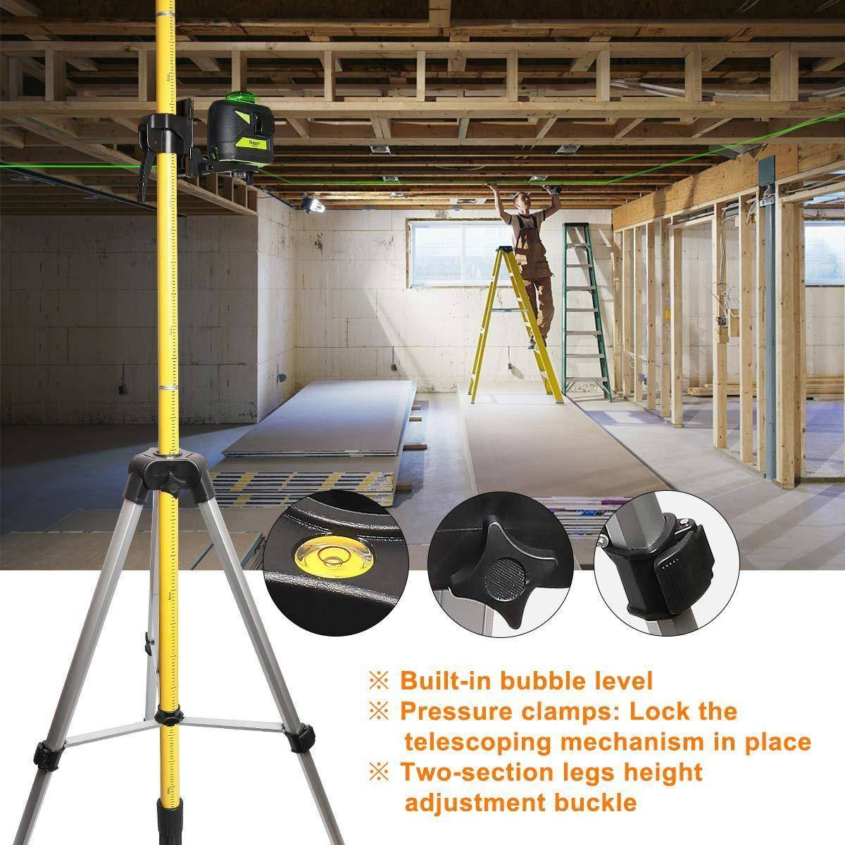 Huepar LP36 - 3.7m Lasers Level Adapter Tripod - HUEPAR UK