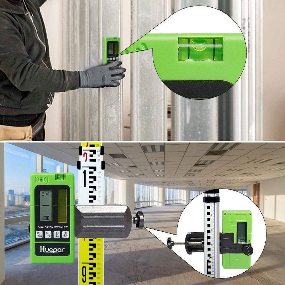 Huepar LR5RG - Laser Detector / Receiver - HUEPAR UK