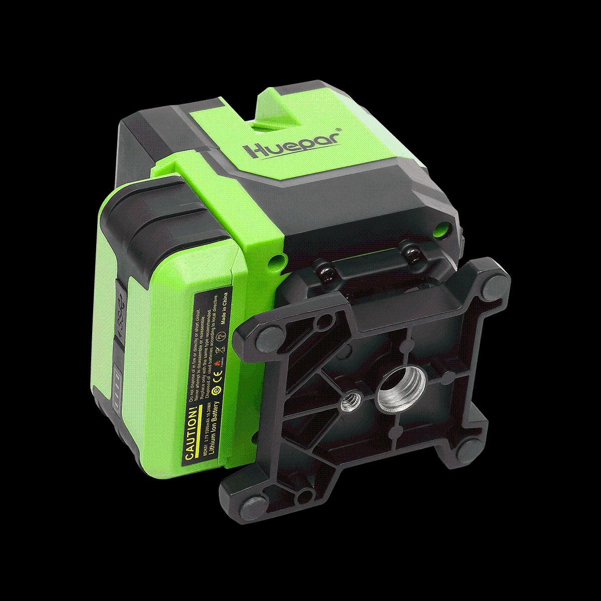 HUEPAR LS41G - Green Cross Line Self-leveling Multi-Line Laser Level-Four Vertical and One 360° Horizontal Lines with Plumb Dot - HUEPAR UK