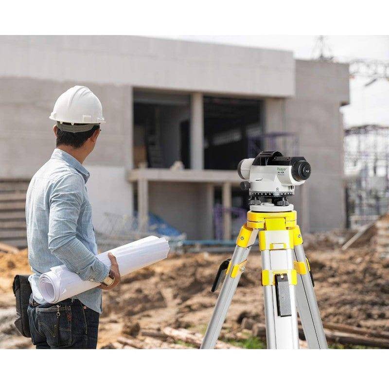 Huepar M3Y - Aluminum Flat Head Heavy Duty Tripod 1.65m / 65" with 5/8"-11 Male Thread - HUEPAR UK