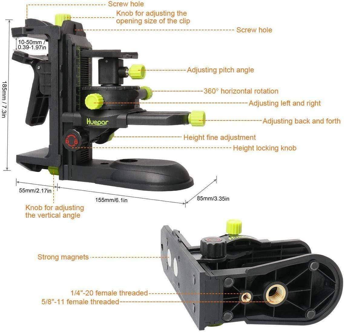 Huepar PV10+ Fine-tuning Bracket Adapter - HUEPAR UK