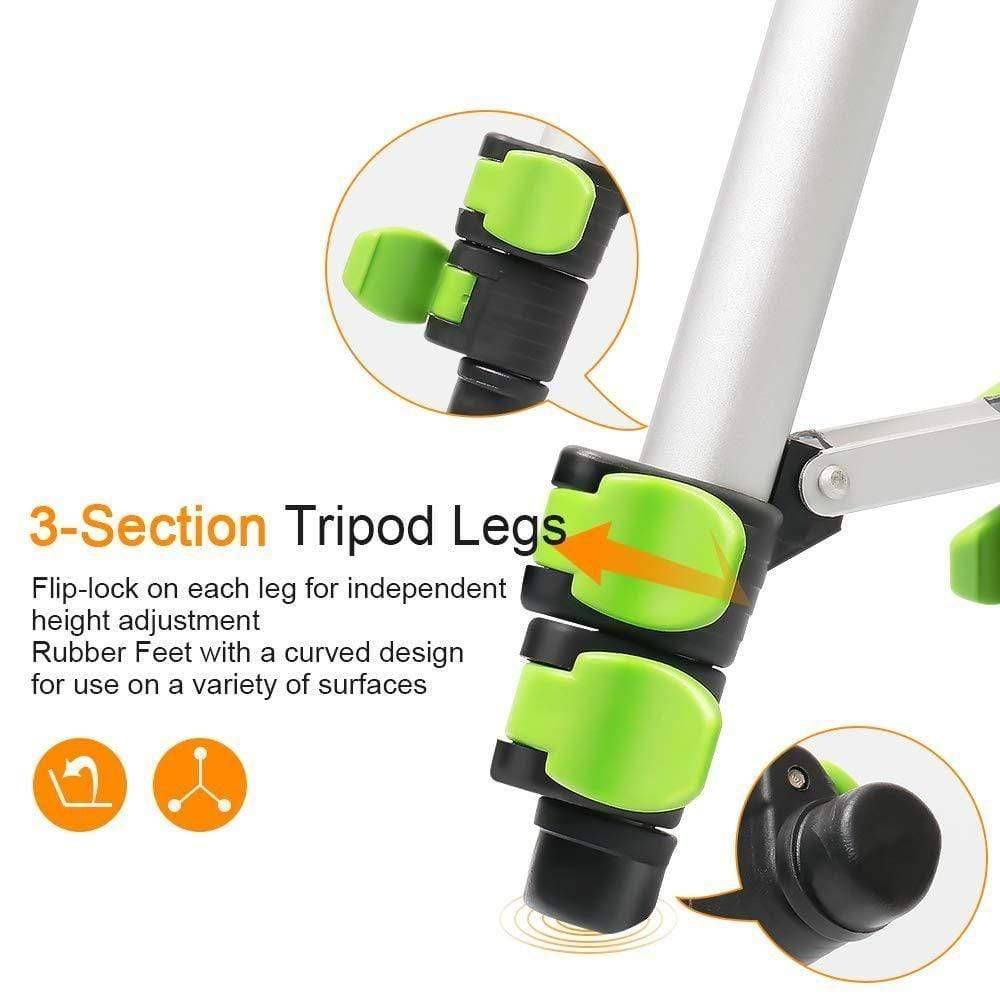 Huepar TPD05 - Aluminum Portable Adjustable Tripod - HUEPAR UK