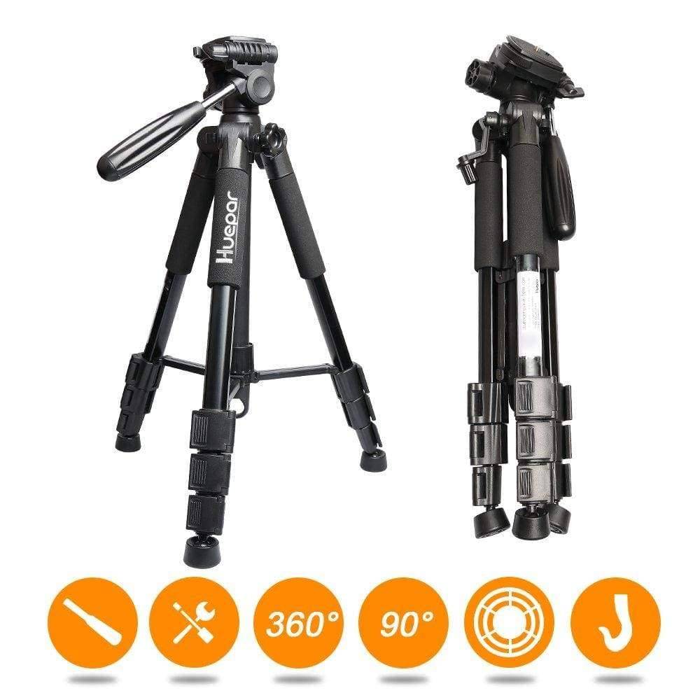 Huepar TPD14 - 143CM/4.69Ft Tripod Adjustable - HUEPAR UK