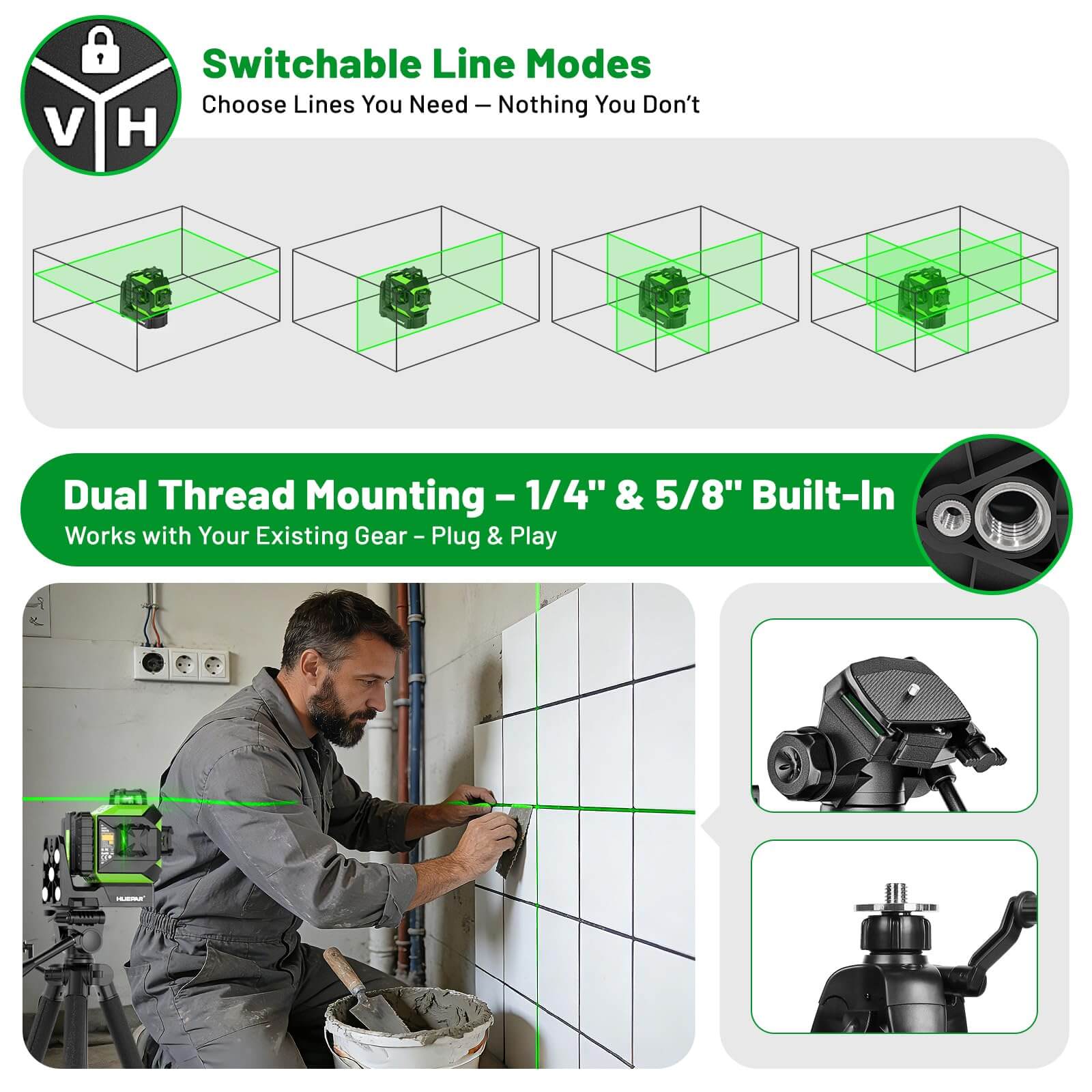 Huepar 703TR Laser Level