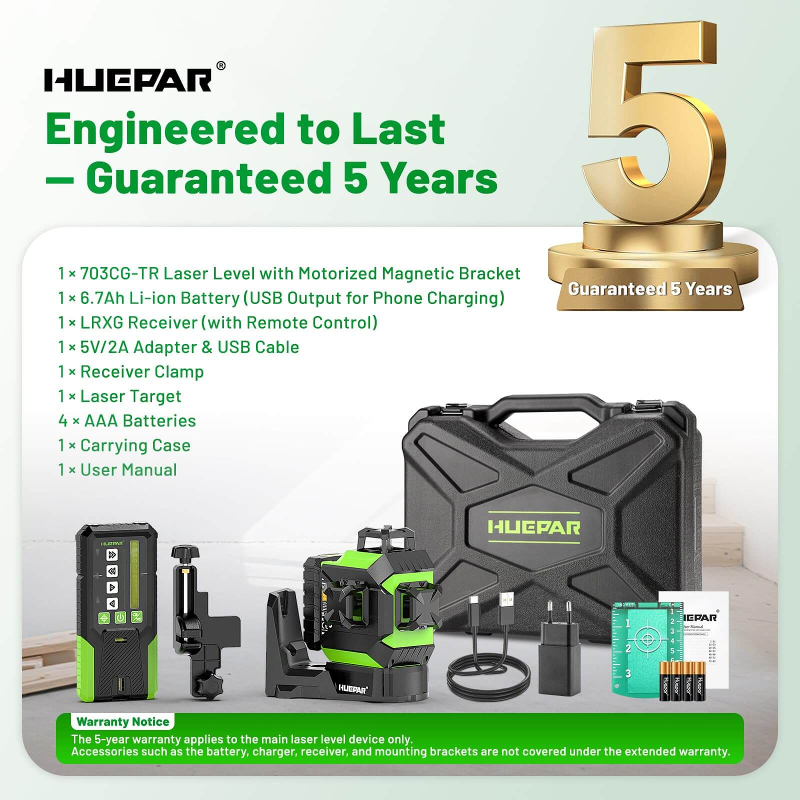 Huepar 703TR Laser Level