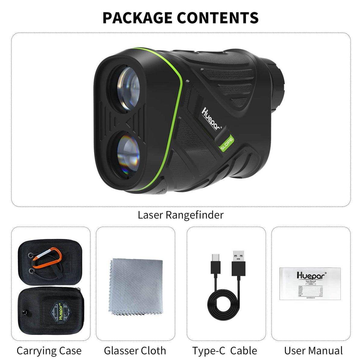 Huepar HLR600 - 800 Yards Golf Laser Rangefinder - HUEPAR UK