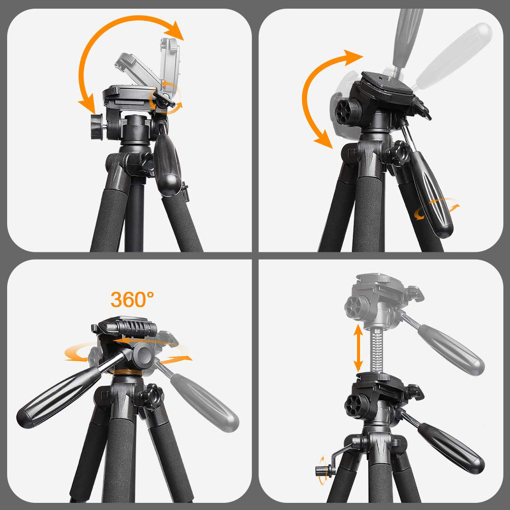 Huepar TPD14 - 143CM/4.69Ft Tripod Adjustable