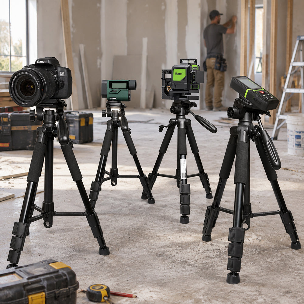 Huepar TPD14 - 143CM/4.69Ft Tripod Adjustable