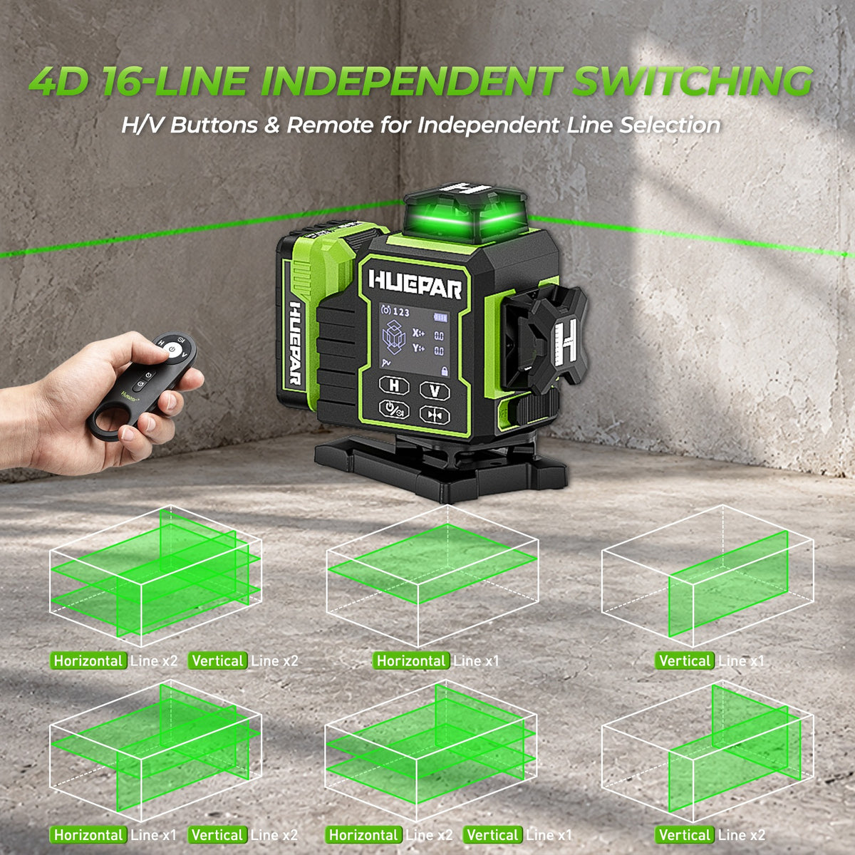Huepar W04CG Laser Level