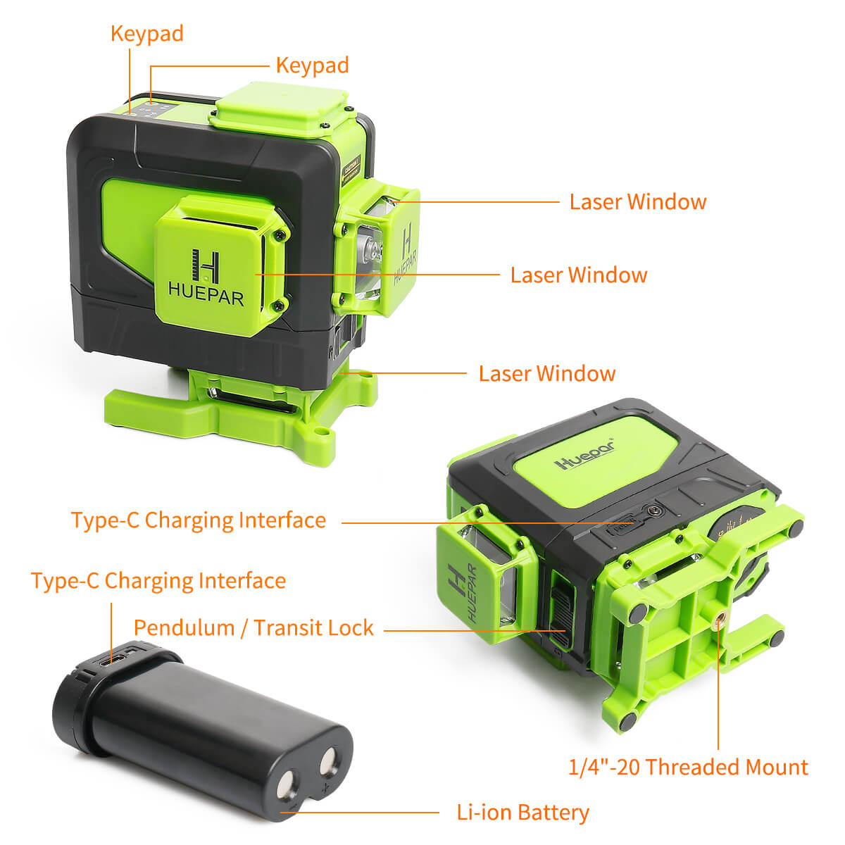 Huepar 903DG Laser Level