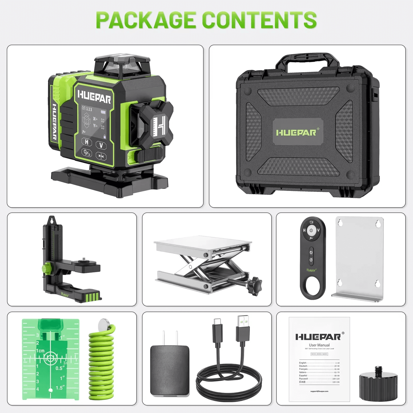 Huepar W04CG Laser Level