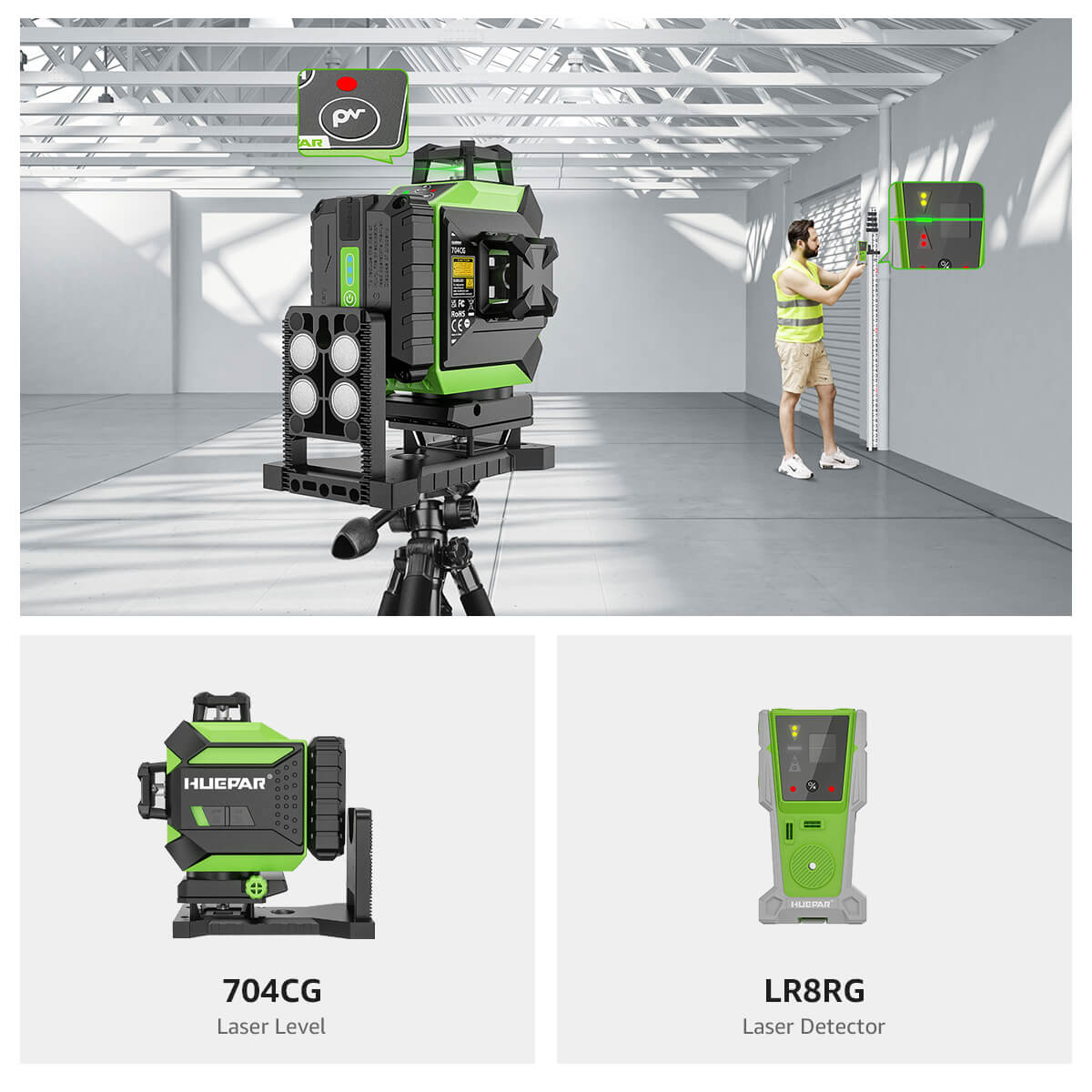Huepar 704CG Starter Kit