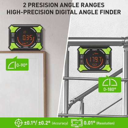 Huepar AG2L - Laser Level with Digital Angle Gauge