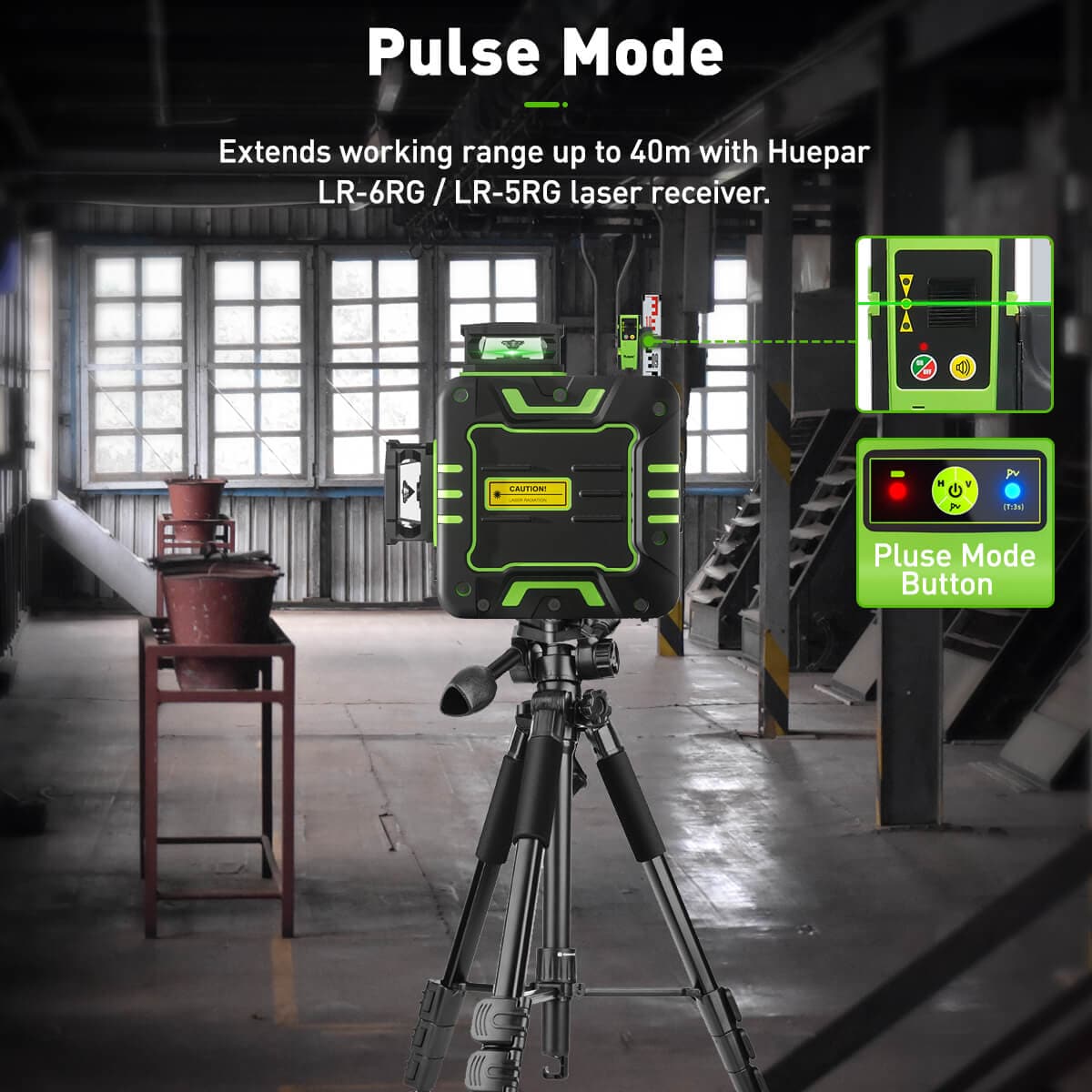 Huepar R03CG Laser Level