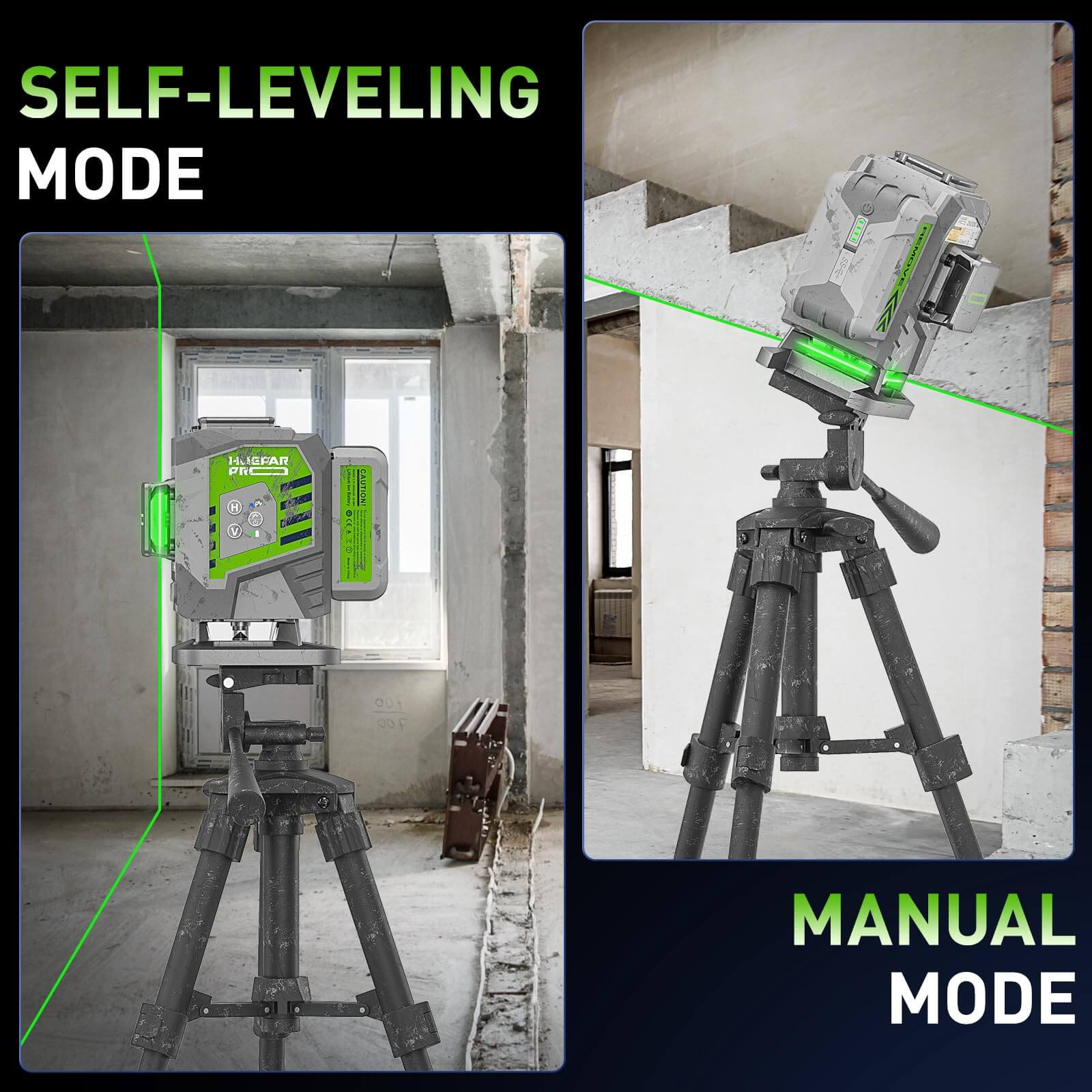 Huepar Pro ZK03DG Laser Level