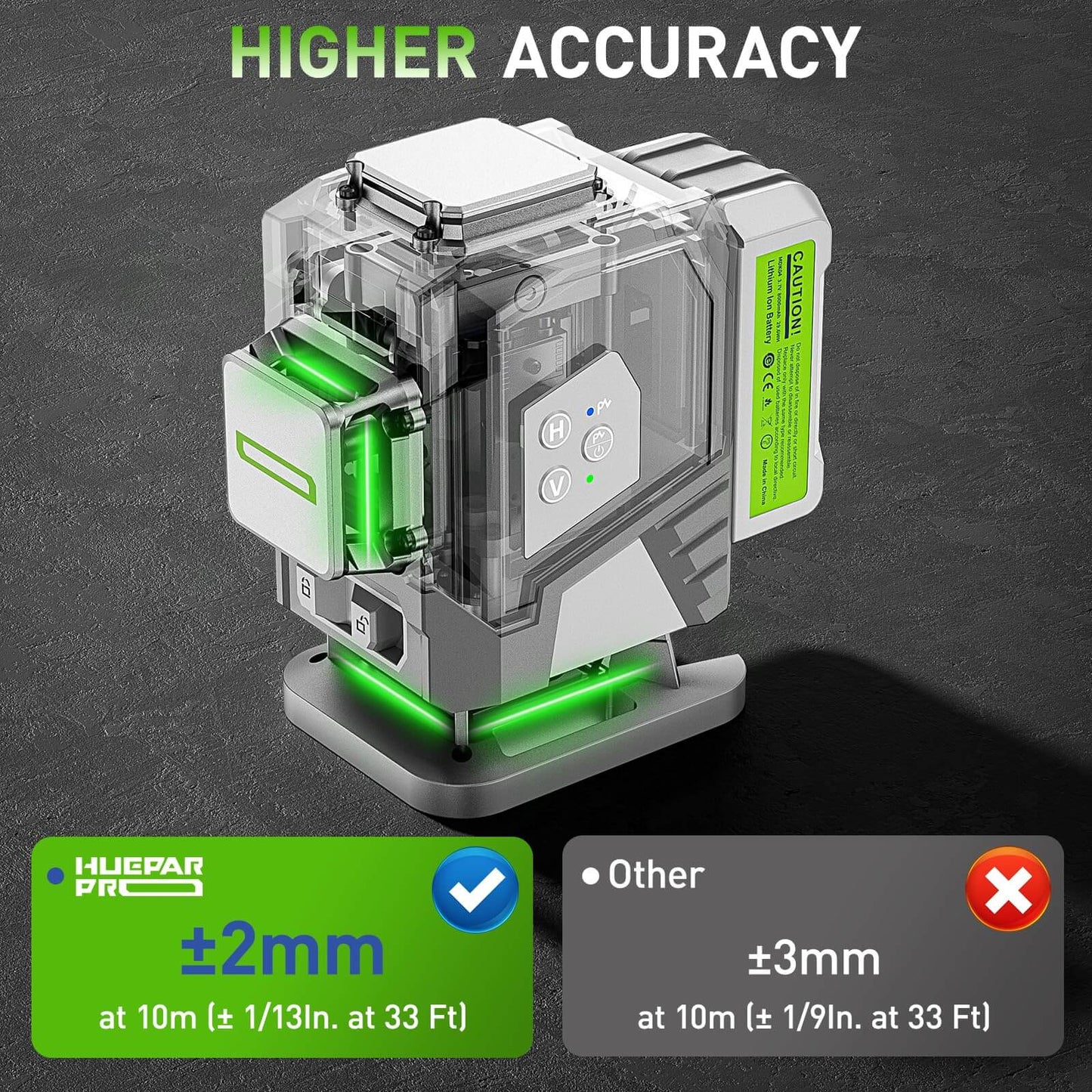 Huepar Pro ZK03DG Laser Level