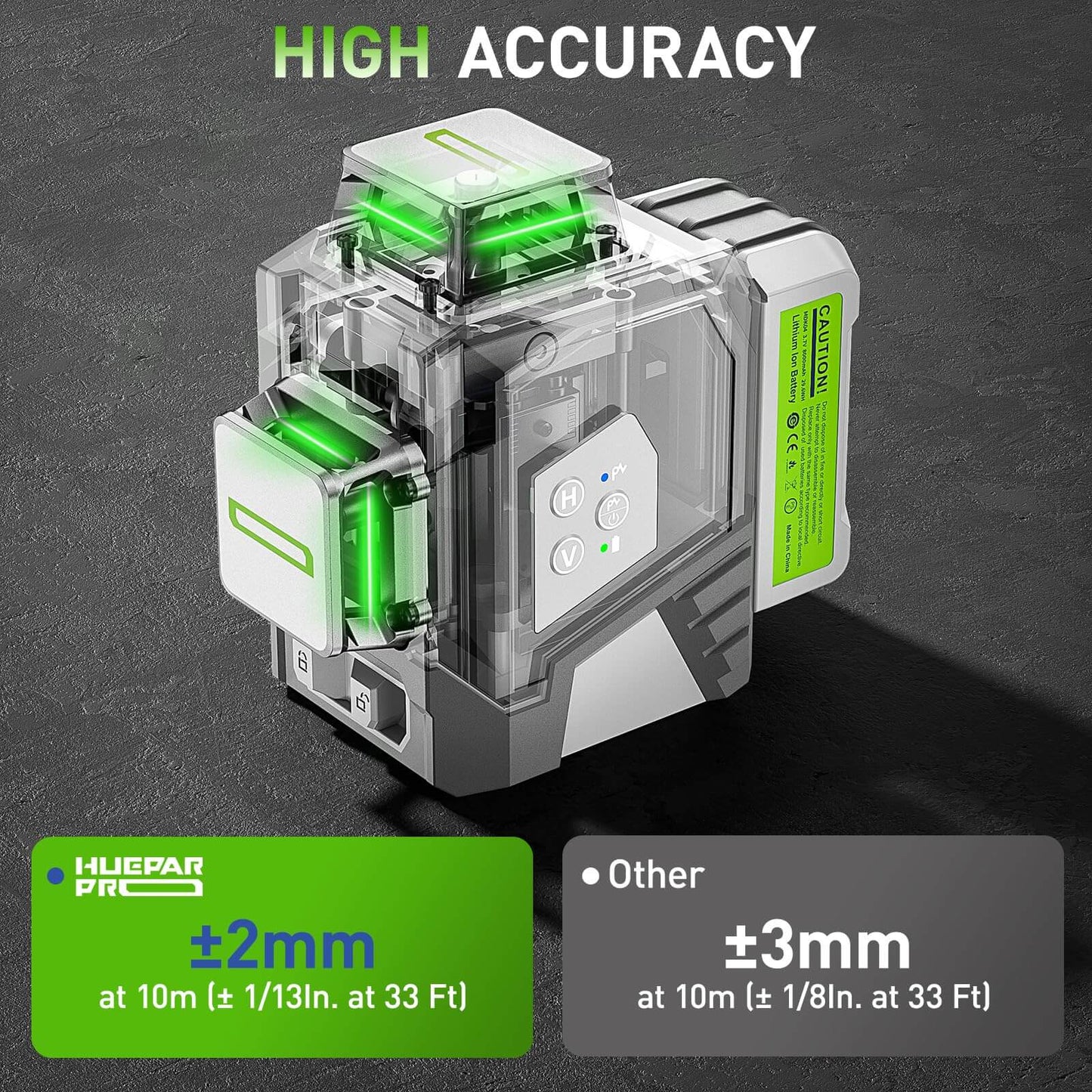 Huepar Pro ZK03CG Laser Level