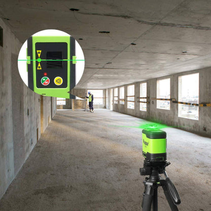 Huepar 503CG - 3D Green Beam Cross Line Self-Leveling Laser Level - HUEPAR UK