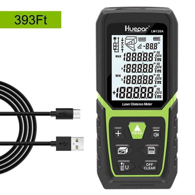Huepar LM120A -  120M Laser Distance Meter