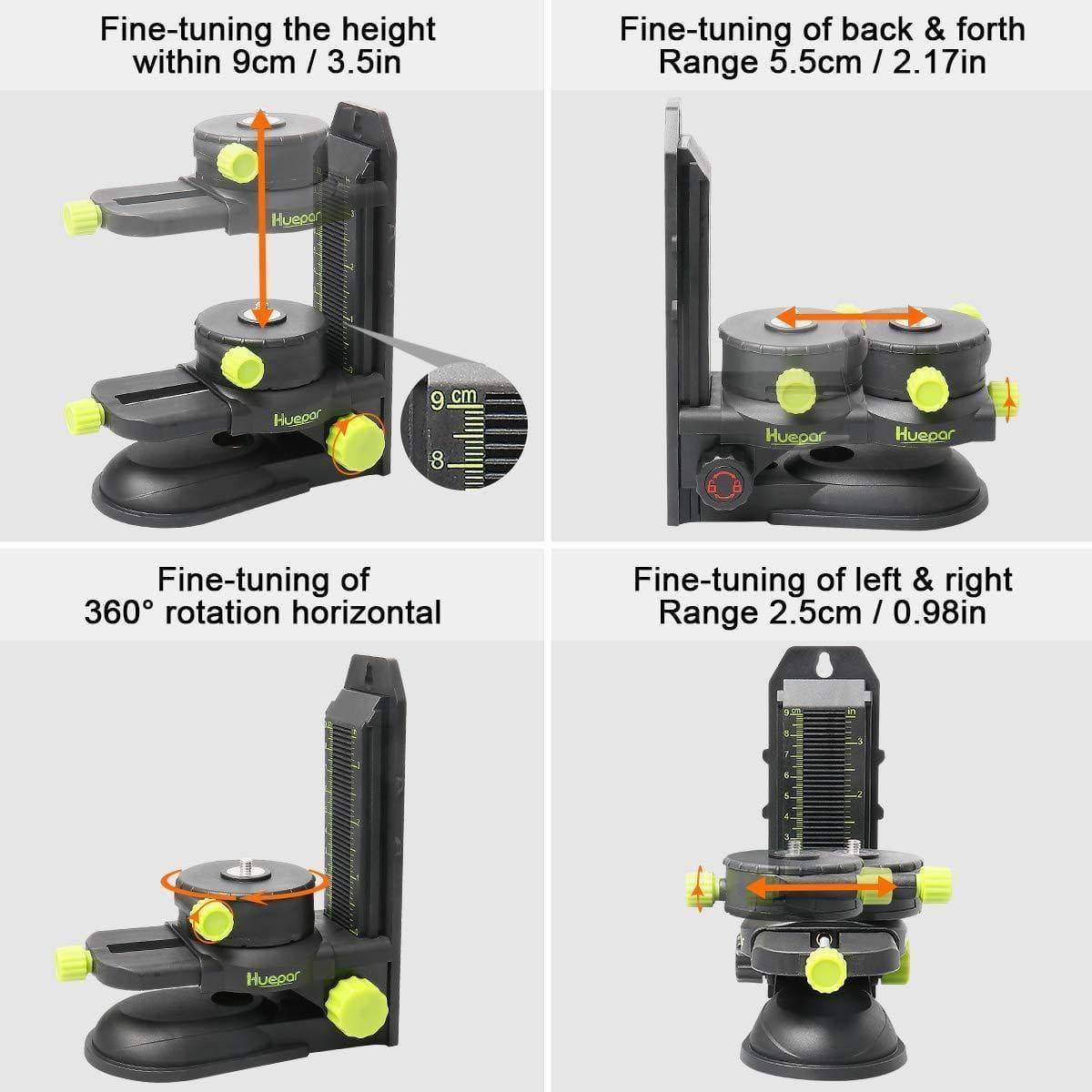 Huepar PV10+ Fine-tuning Bracket Adapter - HUEPAR UK