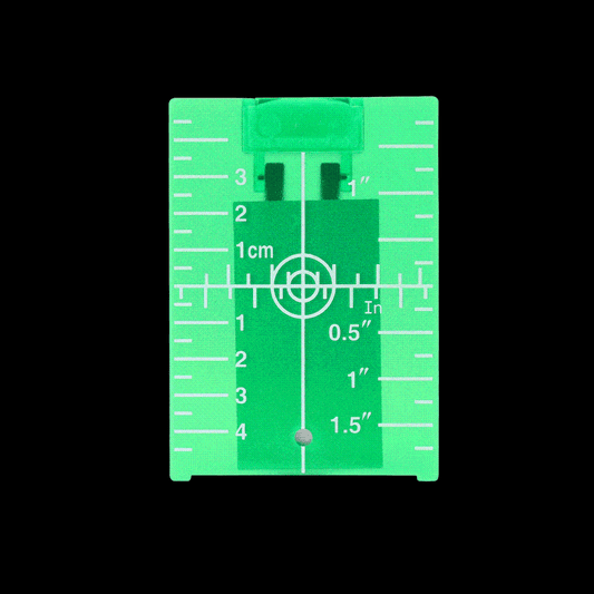 Huepar TP01G - Magnetic Floor Laser Target Plate Card - HUEPAR UK