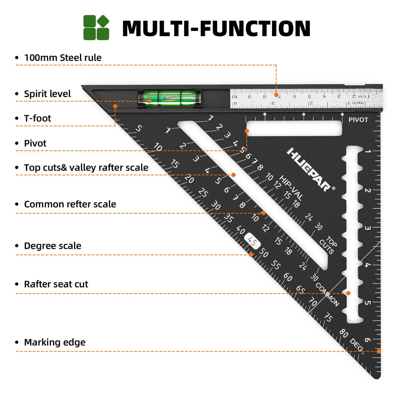 HUEPAR CS1 - Level Ruler